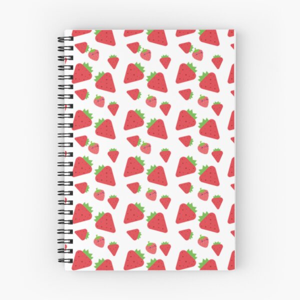 Item preview, Seamless strawberry pattern designed and sold by Wild-Rose-.
