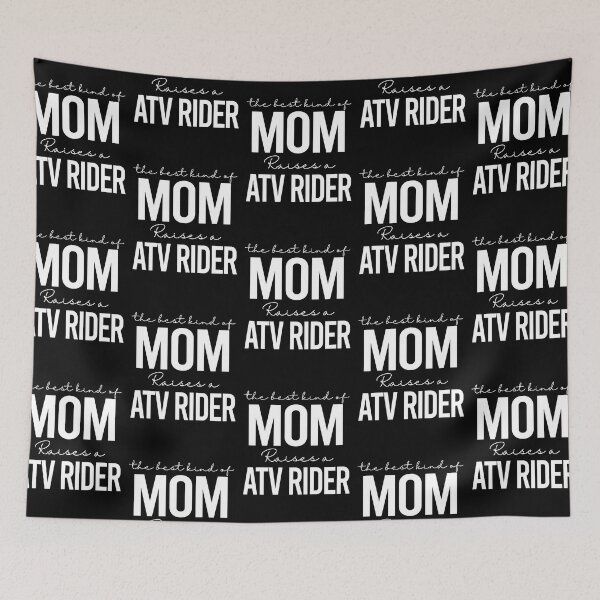Item preview, The best kind of mom raises a ATV rider - white designed and sold by EmilyFun.