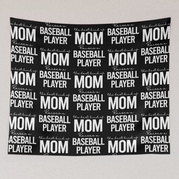 Item preview, The best kind of mom raises a baseball player - white designed and sold by EmilyFun.