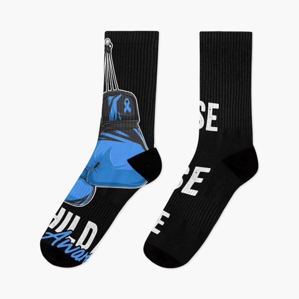 Item preview, Child Abuse Prevention Awareness Boxing Gloves Blue Ribbon Pullover Hoodie designed and sold by horstfstesa.