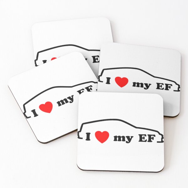 Item preview,  I LOVE MY EF designed and sold by Racingdecals.