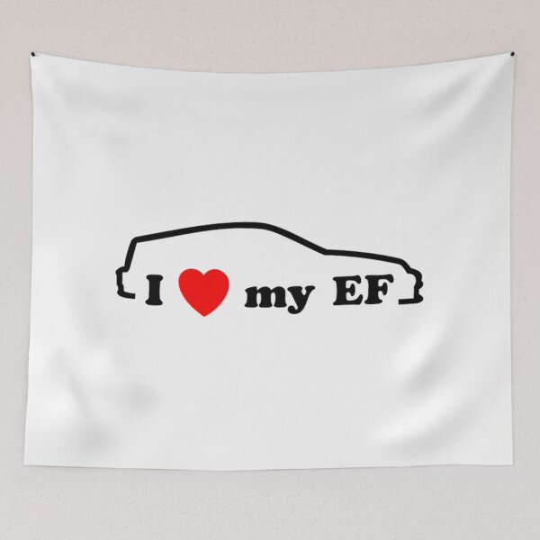 Item preview,  I LOVE MY EF designed and sold by Racingdecals.