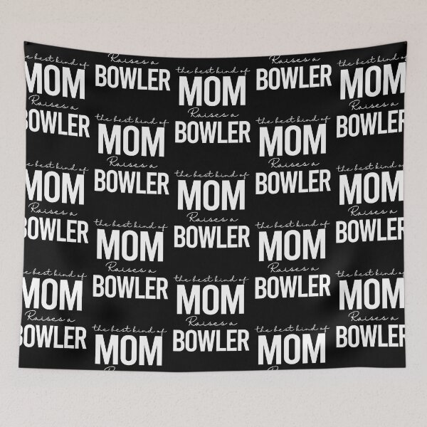 Item preview, The best kind of mom raises a bowler - white designed and sold by EmilyFun.