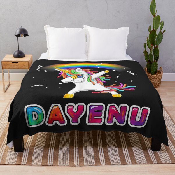 Item preview, Unicorn Dayenu Passover Shirt For Kids Gift designed and sold by JeffreyMCombs.
