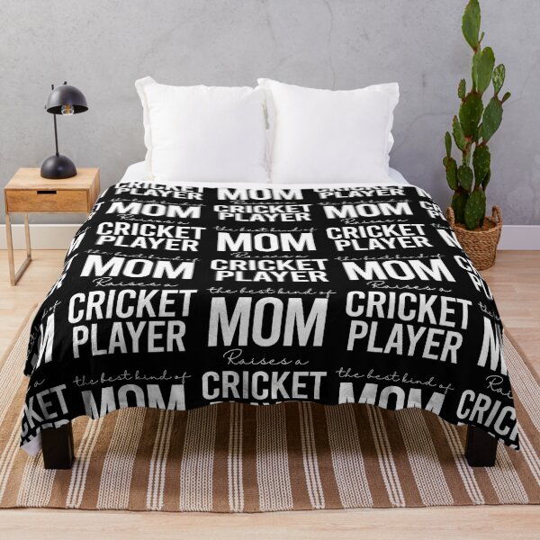Item preview, The best kind of mom raises a cricket player - white designed and sold by EmilyFun.