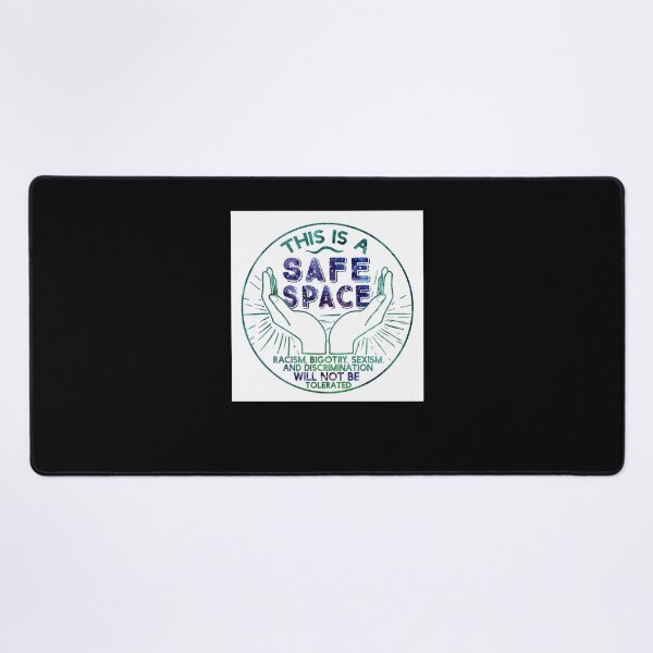 Item preview, Safe Space Poster designed and sold by whirrywacristeu.