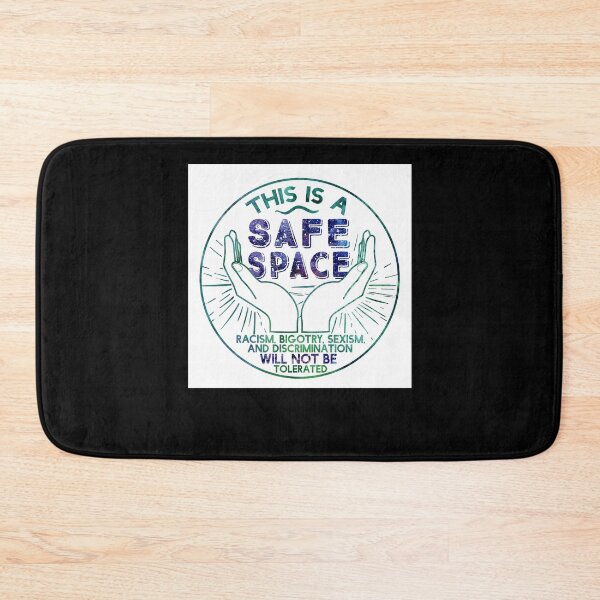 Item preview, Safe Space Poster designed and sold by whirrywacristeu.