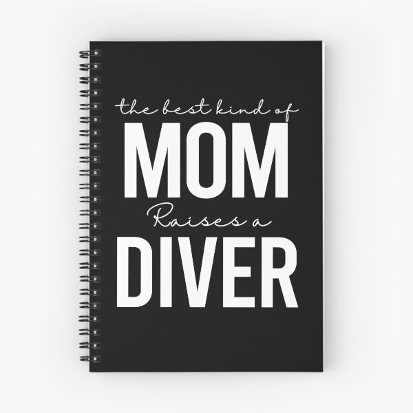 Item preview, The best kind of mom raises a diver - white designed and sold by EmilyFun.