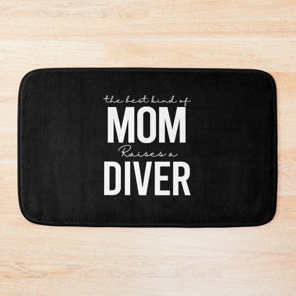Item preview, The best kind of mom raises a diver - white designed and sold by EmilyFun.