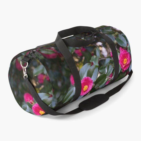 Item preview, Hot Pink Camellias Glowing in the Shade designed and sold by Georgia Mizuleva.