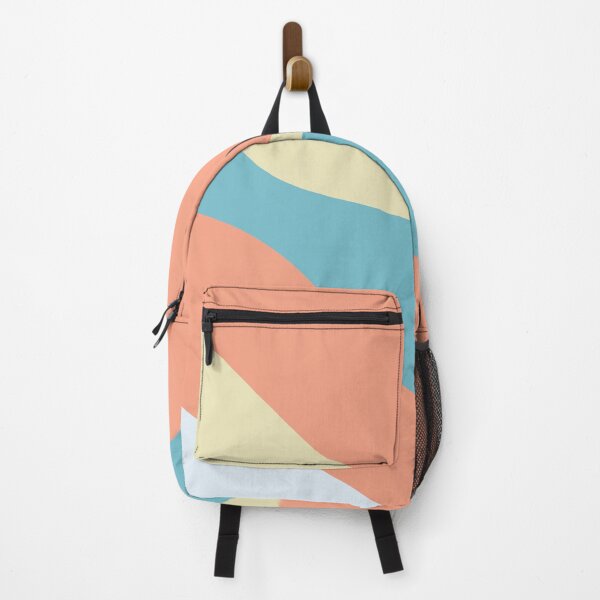 Item preview, Wave pattern Salmon Pink designed and sold by AlexandraNN.