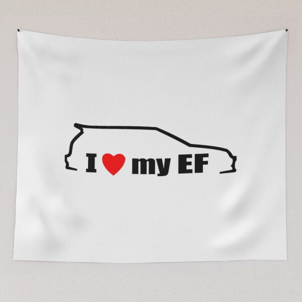 Item preview, I LOVE MY EF designed and sold by Racingdecals.