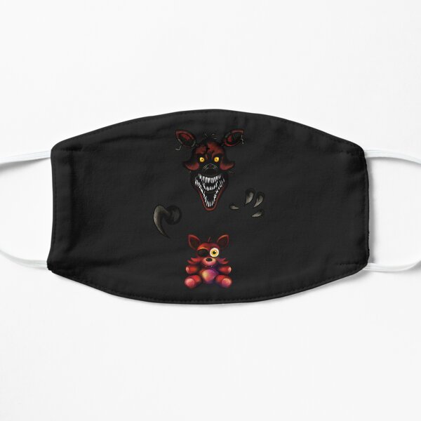 Five nights at freddy's   fnaf    nightmare foxy plush classic t shirt Flat Mask