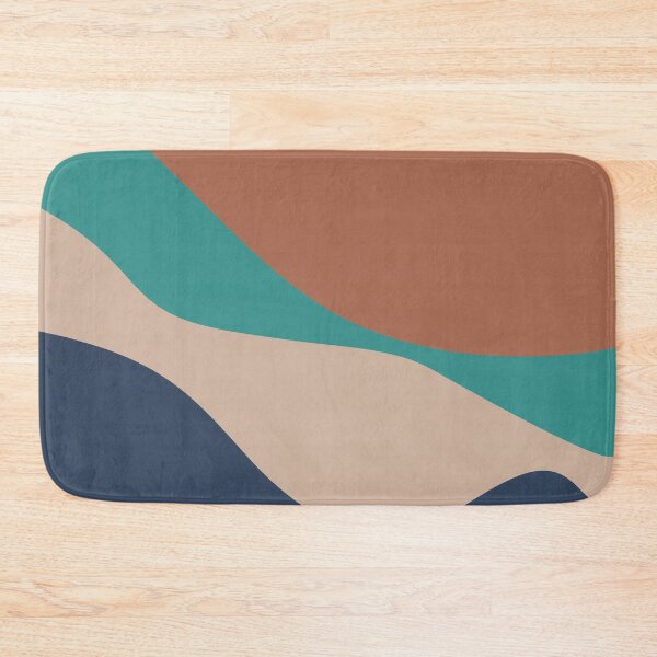 Item preview, Wave pattern Blue Coffee designed and sold by AlexandraNN.
