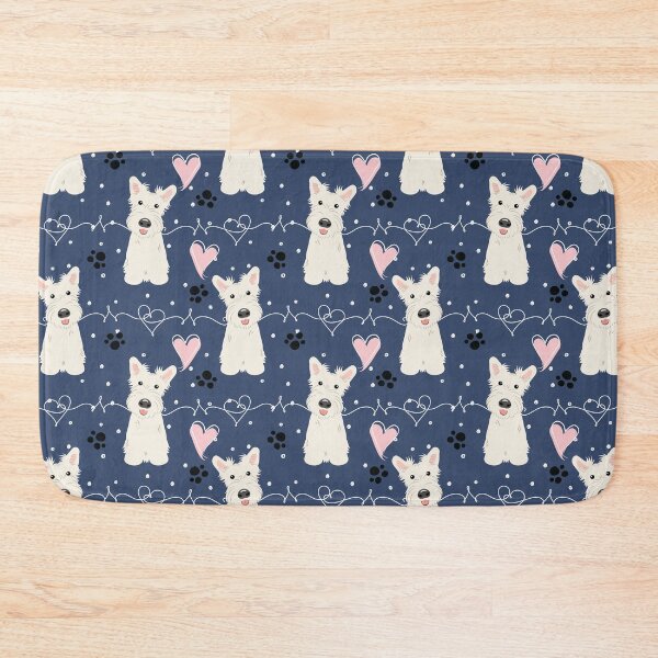 Item preview, LOVE White Scottish Terrier designed and sold by Lulupainting.