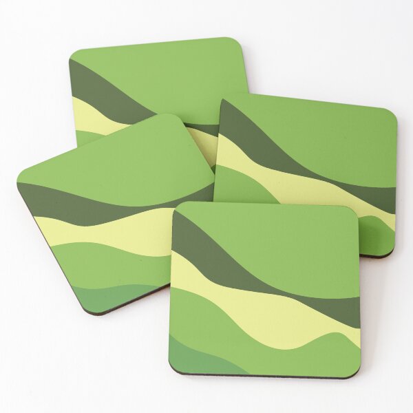 Item preview, Wave pattern Green theme designed and sold by AlexandraNN.