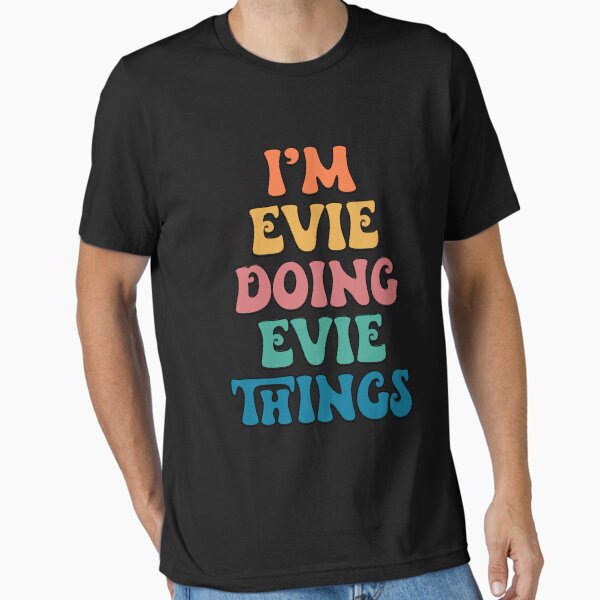 Item preview, Evie Funny Retro First Name designed and sold by Americandude.