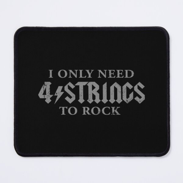 Item preview, I Only Need 4 Strings Bass Player Gift Classic T-Shirt designed and sold by rikazr6sr1.