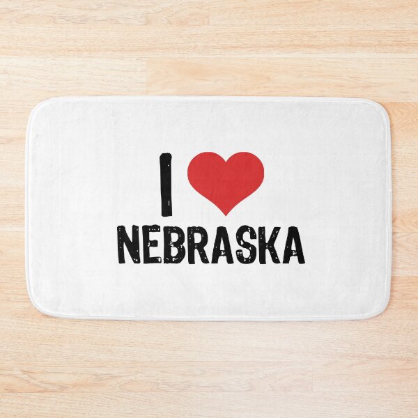 Item preview, I Love Nebraska designed and sold by The "I Love Everything" Shop.