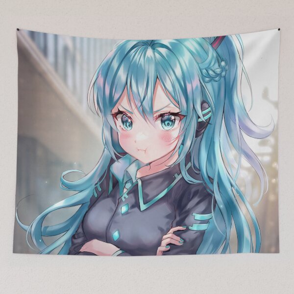 Item preview, Angry Miku designed and sold by OrakeMaggie.