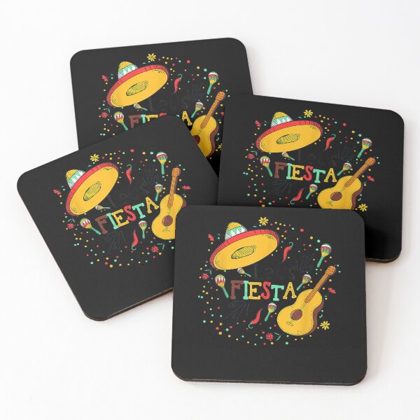 Item preview, Cinco De Mayo Mexican Guitar Let's Fiesta T-Shirt designed and sold by horstfstesa.