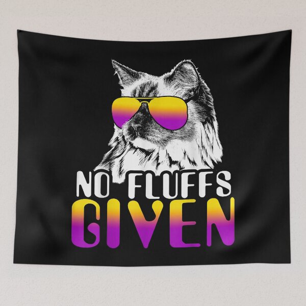 Item preview, No Fluffs Given Ragdoll Sunglasses Cute Cat 199 designed and sold by whirrywacristeu.