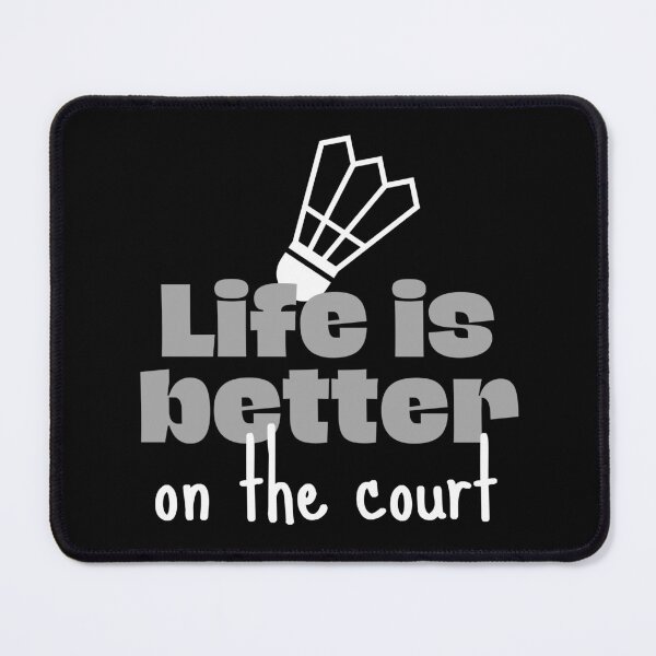Item preview, Badminton: Life is better on the water designed and sold by TheGreenGoat.
