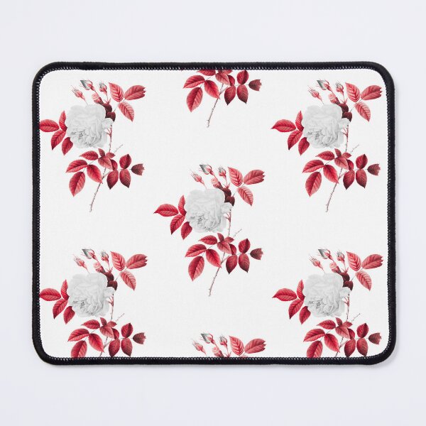 Item preview, Alt Red - White Rose Flower designed and sold by DaphneKstudio .