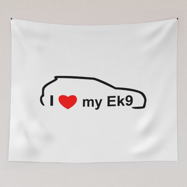 Item preview, I LOVE MY EK9 designed and sold by Racingdecals.