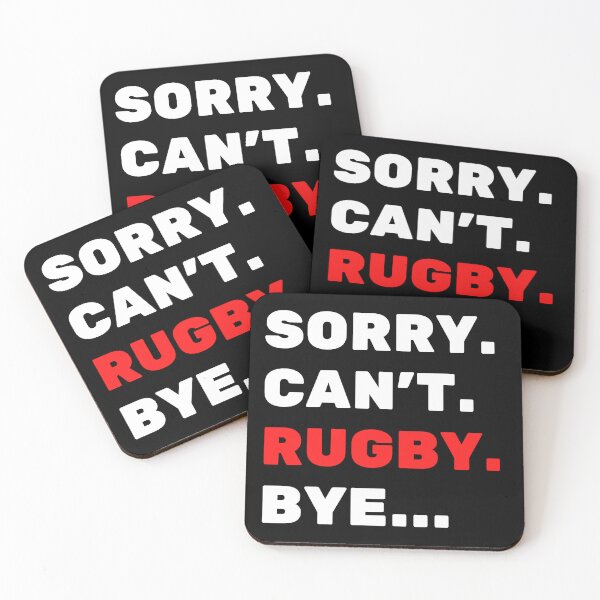 Item preview, Sorry. Can't. Rugby. Bye designed and sold by TheGreenGoat.