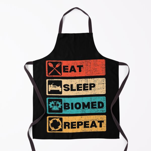 Item preview, Medical Engineering BME Biomedical Bio-med Science Vintage Retro Sunset Eat Sleep Bio Med Repeat designed and sold by retrodesigner14.