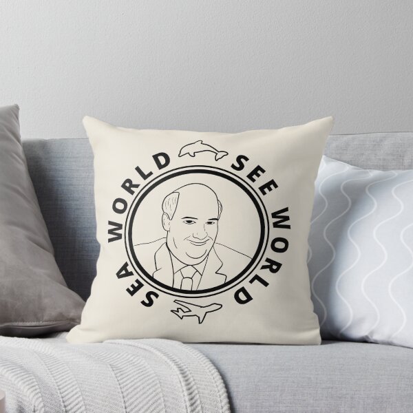 Item preview, Kevin Malone Sea or See World Office designed and sold by Smagnaferous.