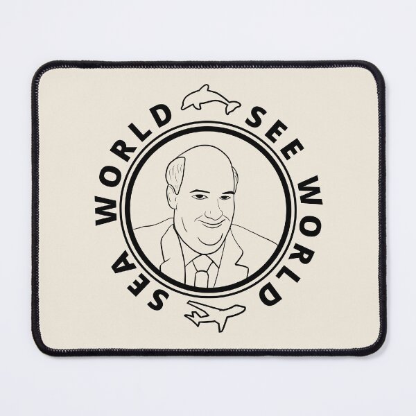 Item preview, Kevin Malone Sea or See World Office designed and sold by Smagnaferous.