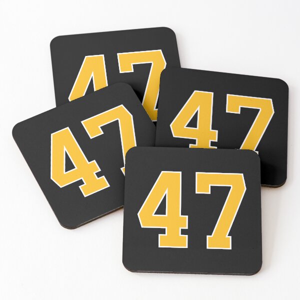 Item preview, Yellow Number 47 lucky sports jersey forty seven designed and sold by HeavyStyle.