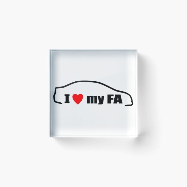 Item preview,  I LOVE MY FA designed and sold by Racingdecals.