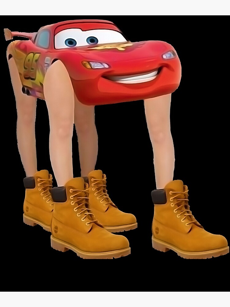 Lightning mcqueen discount toe meme