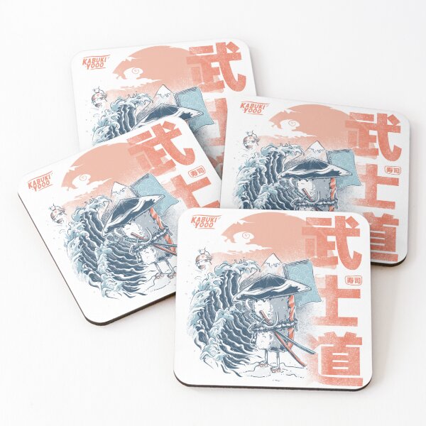 Item preview, Samurai Sushi Warrior designed and sold by OrakeMaggie.
