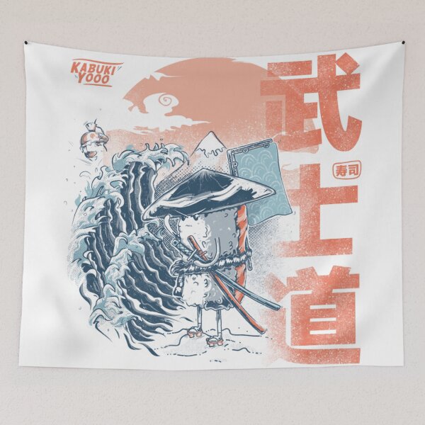 Item preview, Samurai Sushi Warrior designed and sold by OrakeMaggie.