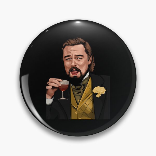 Item preview, Laughing Leo  Iconic Meme From Django Unchained  designed and sold by zebedeenefert.