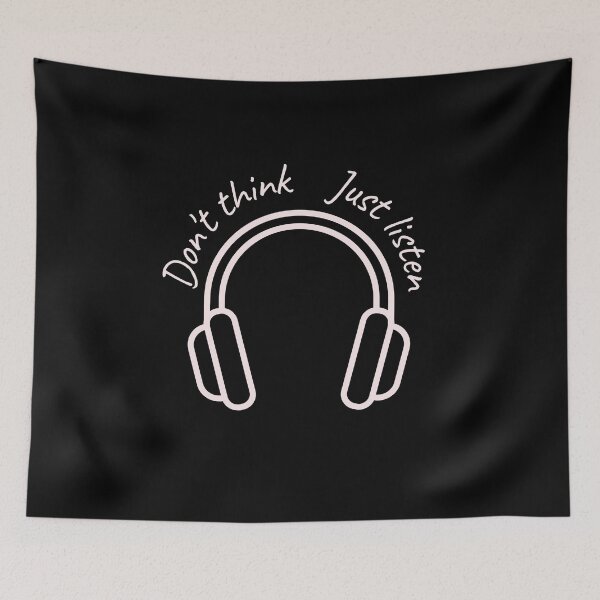 Item preview, No pienses solo escucha designed and sold by DigitalArtTrend.