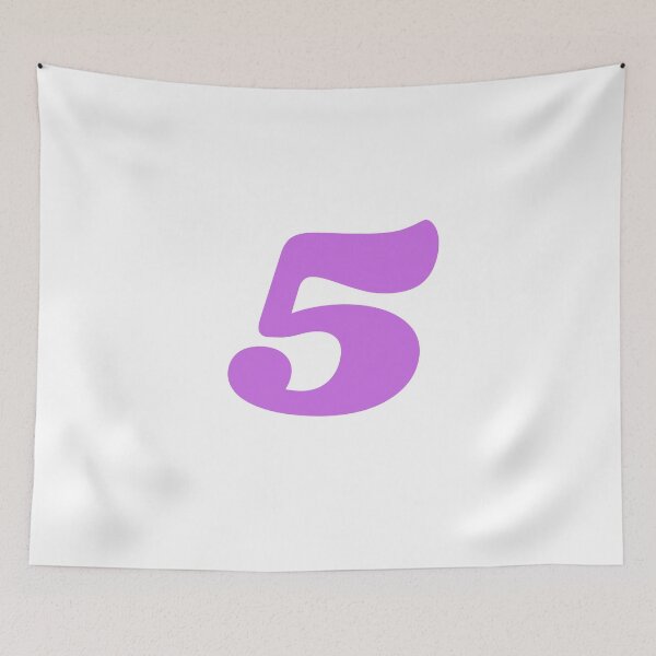 Item preview, Five number design designed and sold by Suraj3214.