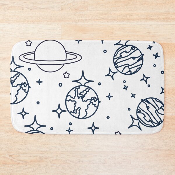 Item preview, Minimalistic Space Planet Pattern designed and sold by GraphicsClub.