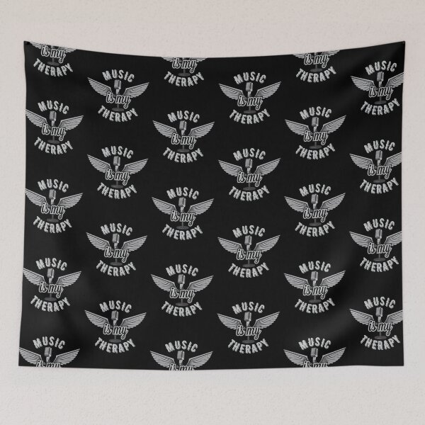 Item preview, Music is my therapy. designed and sold by UNITEES21.