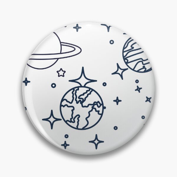 Item preview, Minimalistic Space Planet Pattern designed and sold by GraphicsClub.