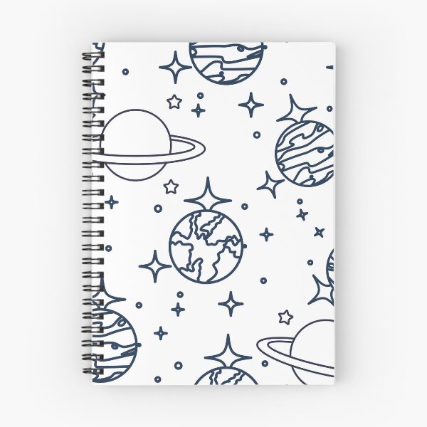 Item preview, Minimalistic Space Planet Pattern designed and sold by GraphicsClub.