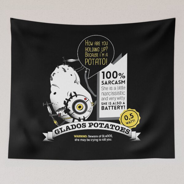 Item preview, Glados potatoes  designed and sold by GeorgeTracey.