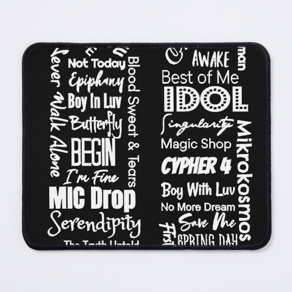 Item preview, BTS song titles Classic Classic designed and sold by MUELLERMARTHA.