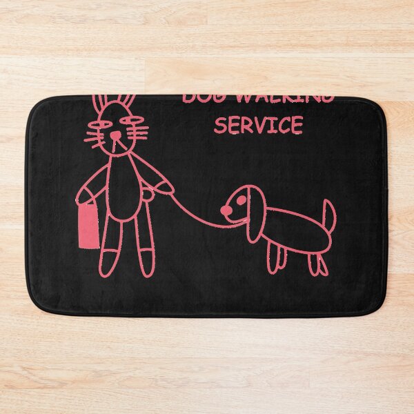 Item preview, Bunnys Dog Walking Service (BuffyWillow) Classic  designed and sold by MUELLERMARTHA.