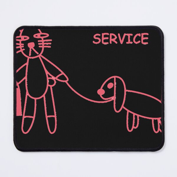Item preview, Bunnys Dog Walking Service (BuffyWillow) Classic designed and sold by MUELLERMARTHA.