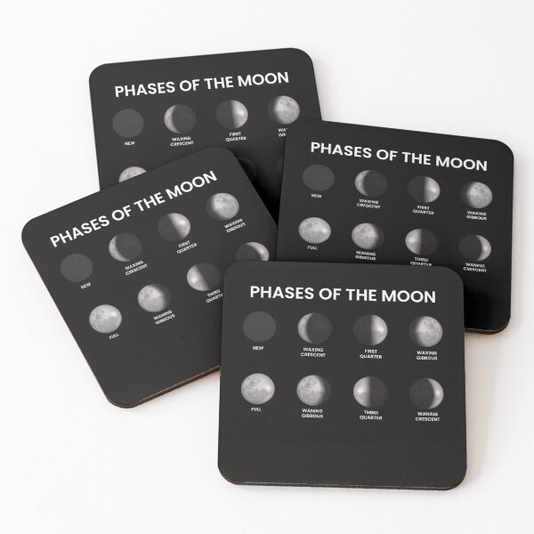 Item preview, Phases Of The Moon Lunar Phase Earth New Moon  designed and sold by EdwardSamuels.
